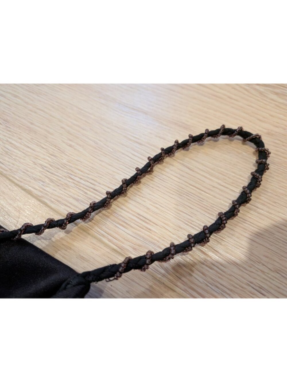Vintage Y2K Black Mesh Asymmetrical Maxi Dress Fairycore Whimsigoth Beaded Med - Picture 6 of 13